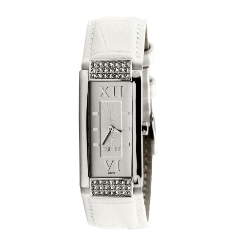 Women Lissomy Glam White Silver Watches