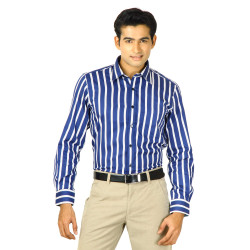 Nation Men Hot Stepper Blue Shirts