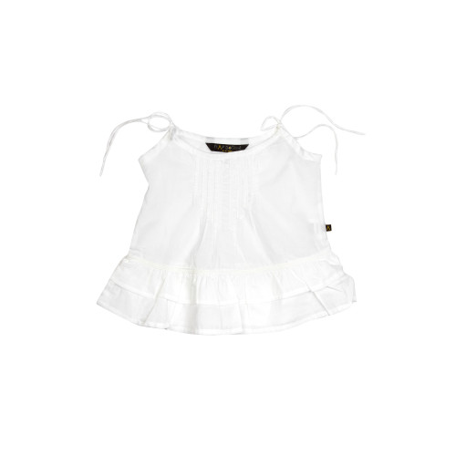 Girl Little frock White Tops