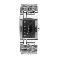 Women Twist Black Houston Silver Watches