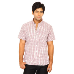 Men Check White Shirts Men Check White Shirts