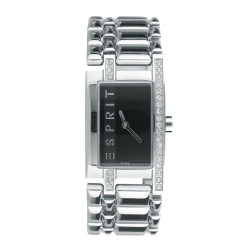 Women Open Link Black Steel Watches Women Open Link Black Steel Watches