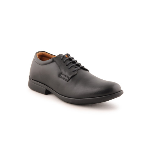 Leone Men Formal Black Formal Shoes