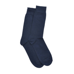 Men Solid Navy Blue Socks Men Solid Navy Blue Socks