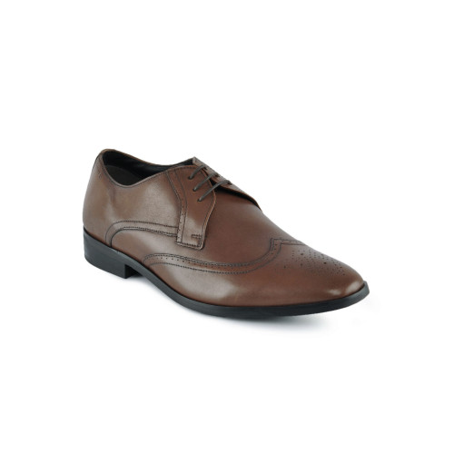 Men Leather Brown Formal Shoes Men Leather Brown Formal Shoes