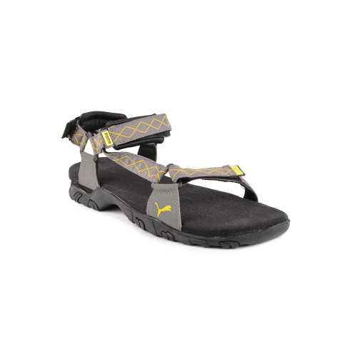 Men Snipper Grey Sandals