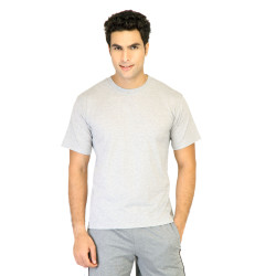 Men Half Sleeve Crew Pack of 3 Grey Innerwear T-shirts Men Half Sleeve Crew Pack of 3 Grey Innerwear T-shirts