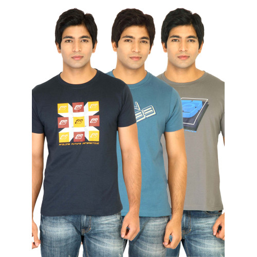 Pack of 3 Printed T-shirts