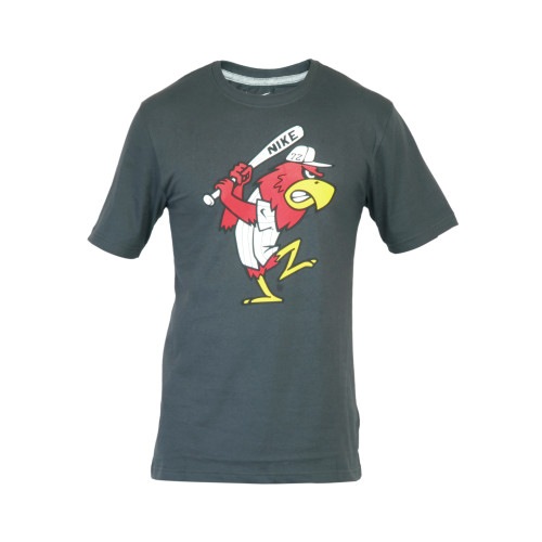 Men Printed Black Tshirts