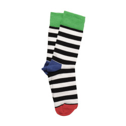 Colors of Benetton Men Stripes Green Socks