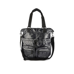 Colors of Benetton Women Solid Black Handbags Colors of Benetton Women Solid Black Handbags