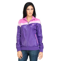 Women Stripes Pink Jackets