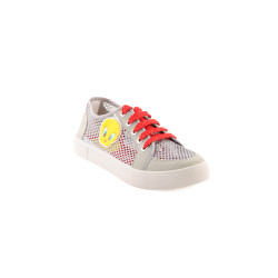 Bros Kids Girls TW Net Face Canvas Grey Casual Shoes Bros Kids Girls TW Net Face Canvas Grey Casual Shoes