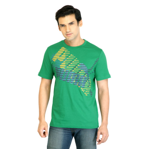 Men Hazard Green TShirt