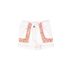 ANT Kids Girls Solid White Short ANT Kids Girls Solid White Short