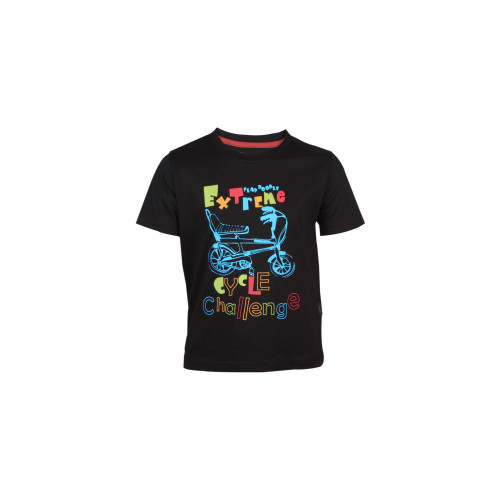 Boys Cycle Black Tshirt