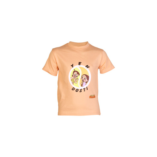 Chhota Bheem Kids Boys Yeh Dosthi Rust Tshirt