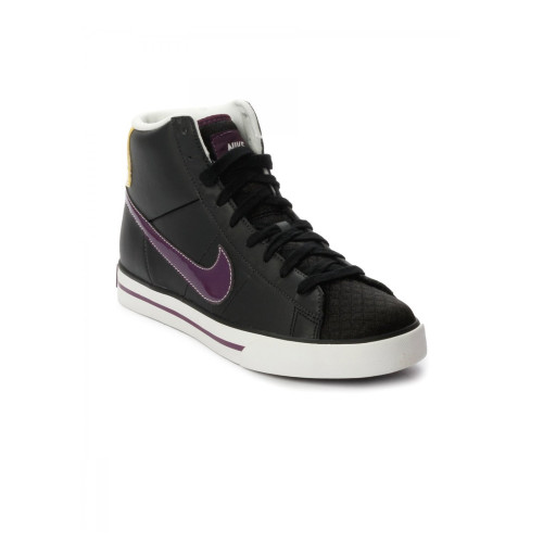 Women Sweet Classic High Black Casual Shoe