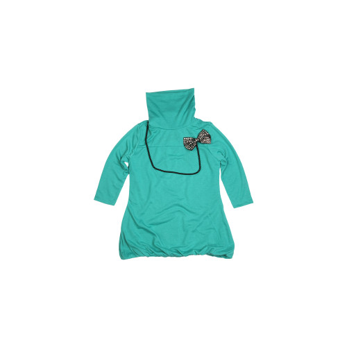 Kids Girls Ballon Green Top