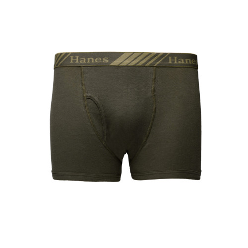 Men Grey Retro Boxer Trunks
