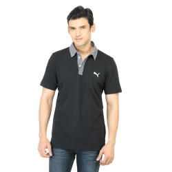 Men Generation Black Polo Tshirt Men Generation Black Polo Tshirt