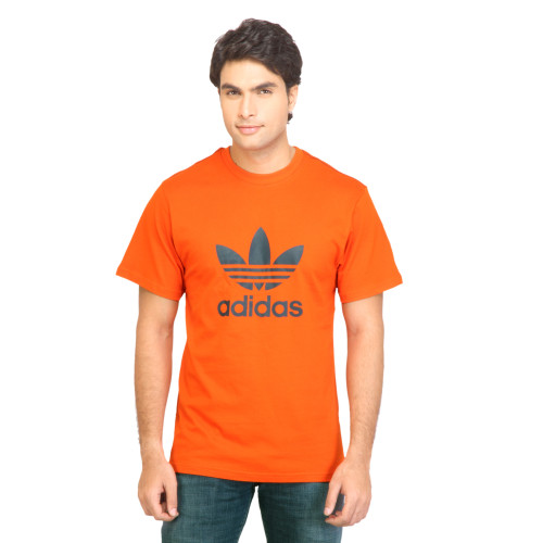 Originals Men Adi Trefoil Orange Tshirt
