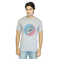 Men Basic Grey T-shirt