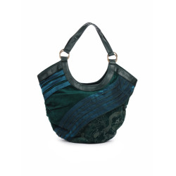 Women Flare Hoor Green Handbag