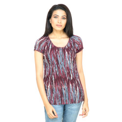 s.Oliver Women Printed Red Top
