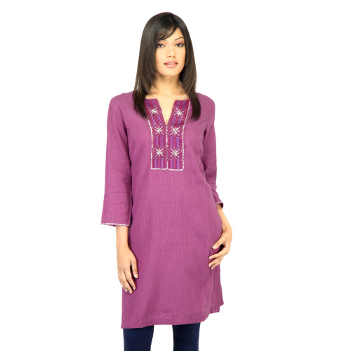 BIBA Women Thread Work Kurta