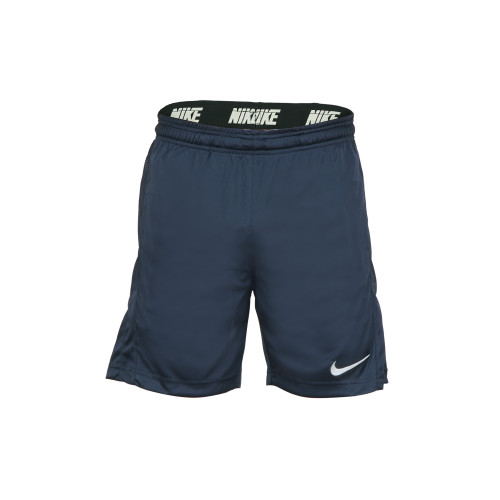 Men Solid Navy Blue Shorts
