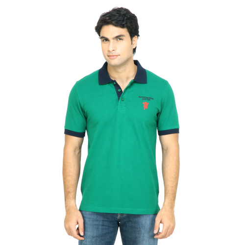 Men Green Tshirt