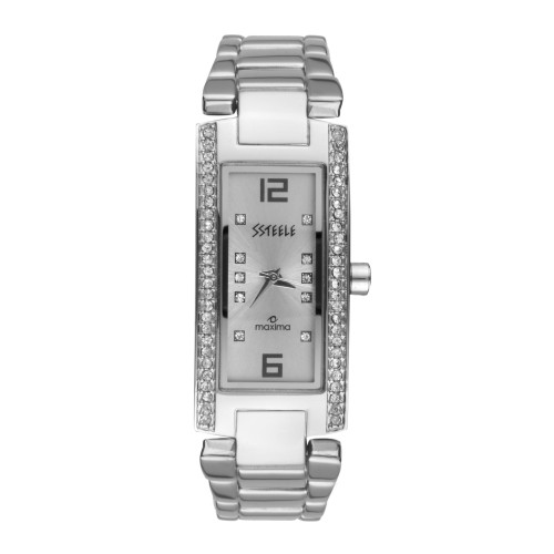 Steel Women White Watch