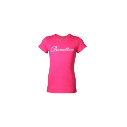 Colors of Benetton Kids Girls Pink Top