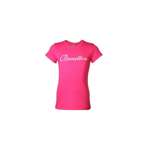 Colors of Benetton Kids Girls Pink Top