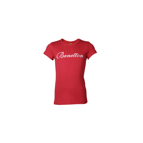 Colors of Benetton Kids Girls Red Top