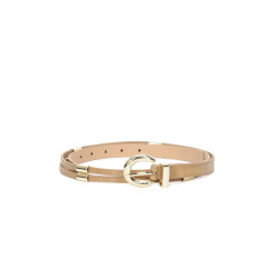 Perros Women Camel Belt Perros Women Camel Belt
