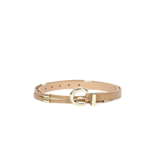 Perros Women Camel Belt