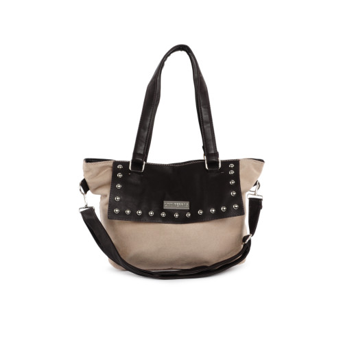 Perros Women Classic Beige Handbag