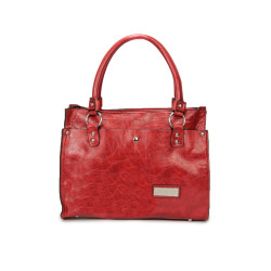 Perros Women Leatherette Red Handbag Perros Women Leatherette Red Handbag