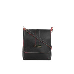 Perros Women Black Handbag Perros Women Black Handbag