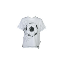Kids Boys Soccer White T-Shirt