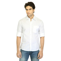 Men Griffith White Shirt Men Griffith White Shirt