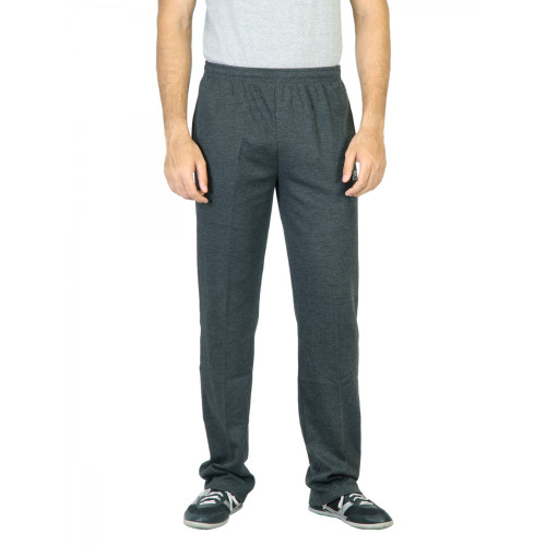 Men Charcoal Grey Track Pants