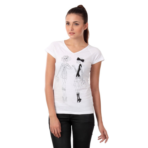 21 Women White Top