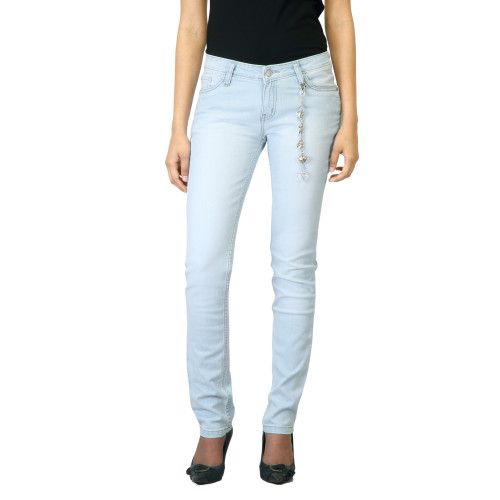 21 Women Washed Light Blue Jeans