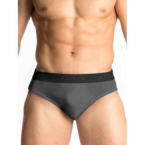 ELANCE Men Grey Melange Brief 1008