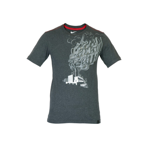 Men Man U SS Authentic Grey T-shirt