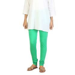 BIBA OUTLET Women Green Leggings BIBA OUTLET Women Green Leggings