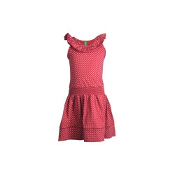 Colors of Benetton Girls Red Polka Dot Dress